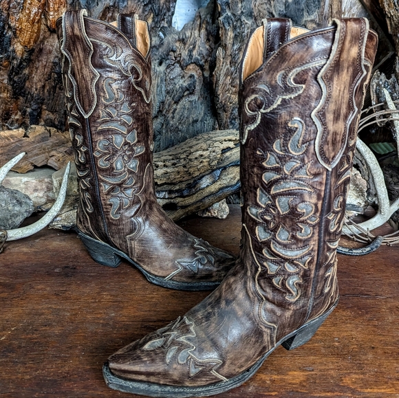 Stetson cowboy boots 9.5 - Picture 2 of 8